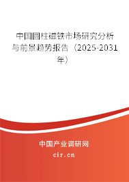 中國(guó)圓柱磁鐵市場(chǎng)研究分析與前景趨勢(shì)報(bào)告（2025-2031年）