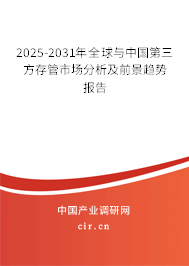 2025-2030年全球與中國第三方存管市場分析及前景趨勢報告