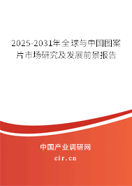 2025-2031年全球與中國圖案片市場研究及發(fā)展前景報告