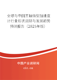 全球與中國三軸微型加速度計(jì)行業(yè)現(xiàn)狀調(diào)研與發(fā)展趨勢(shì)預(yù)測(cè)報(bào)告（2024年版）