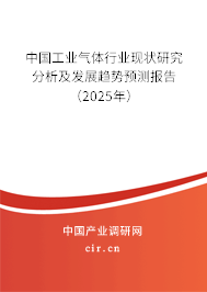 中國工業(yè)氣體行業(yè)現(xiàn)狀研究分析及發(fā)展趨勢預(yù)測報告（2025年）