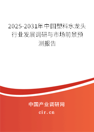 2025-2030年中國塑料水龍頭行業發展調研與市場前景預測報告