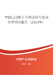 中國(guó)LED路燈市場(chǎng)調(diào)研與發(fā)展前景預(yù)測(cè)報(bào)告（2024年）