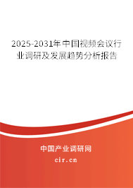 2025-2031年中國視頻會議行業調研及發展趨勢分析報告