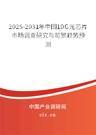 2024-2030年中國10G光芯片市場調查研究與前景趨勢預測