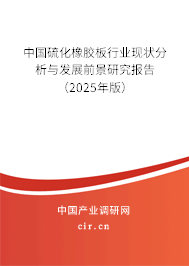 中國硫化橡膠板行業現狀分析與發展前景研究報告（2025年版）
