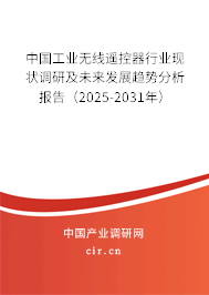 中國工業無線遙控器行業現狀調研及未來發展趨勢分析報告（2025-2031年）