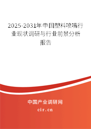 2025-2031年中國塑料噴嘴行業現狀調研與行業前景分析報告