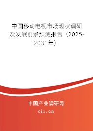 中國移動電視市場現狀調研及發(fā)展前景預測報告（2024-2030年）