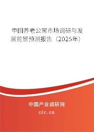 中國(guó)養(yǎng)老公寓市場(chǎng)調(diào)研與發(fā)展前景預(yù)測(cè)報(bào)告（2025年）