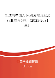 全球與中國AI牙刷發展現狀及行業前景分析（2025-2031年）