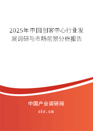 2025年中國(guó)創(chuàng)客中心行業(yè)發(fā)展調(diào)研與市場(chǎng)前景分析報(bào)告