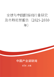 全球與中國挖掘機行業研究及市場前景報告（2025-2030年）