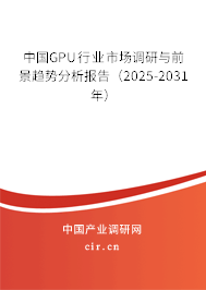 中國GPU行業(yè)市場(chǎng)調(diào)研與前景趨勢(shì)分析報(bào)告（2025-2031年）